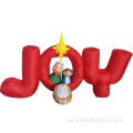 Pesebre hinchable de Navidad JOY para decoración